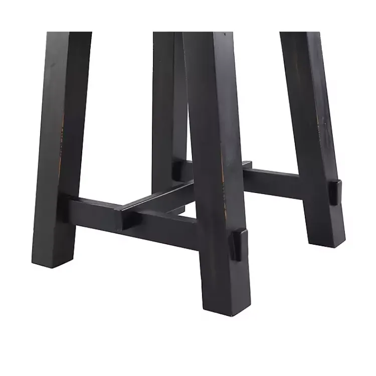 Accent & End Tables-Kirklands Home Natural Wood Sawhorse Accent Table