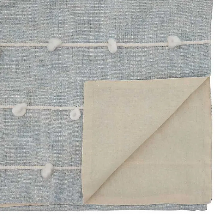 Table Linens-Kirklands Home Blue Knotted Line Table Runner