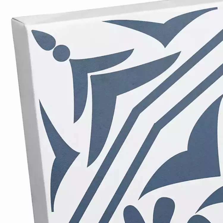 Monogram Wall Decor-Kirklands Home Personalized Blue Tile Monogram Wall Plaque