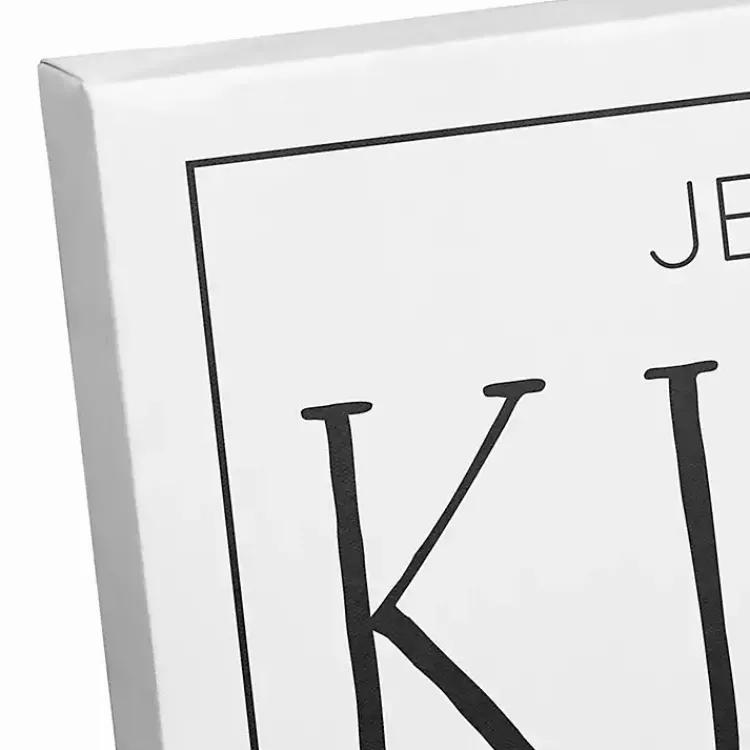 Wall Quotes & Signs-Kirklands Home Personalized Family Kitchen Co. Canvas Wall Plaque