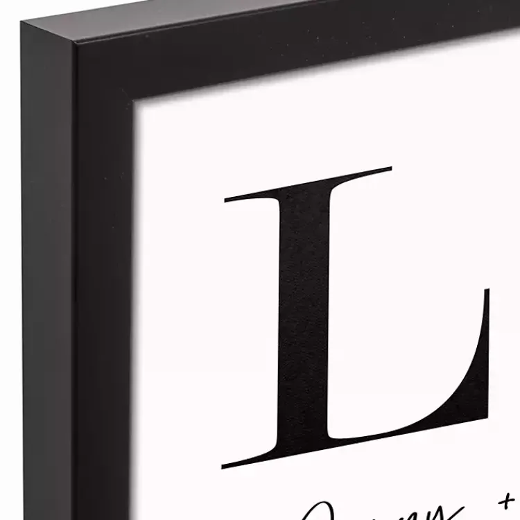 Wall Quotes & Signs-Kirklands Home Personalized Simple Love Framed Canvas Wall Plaque