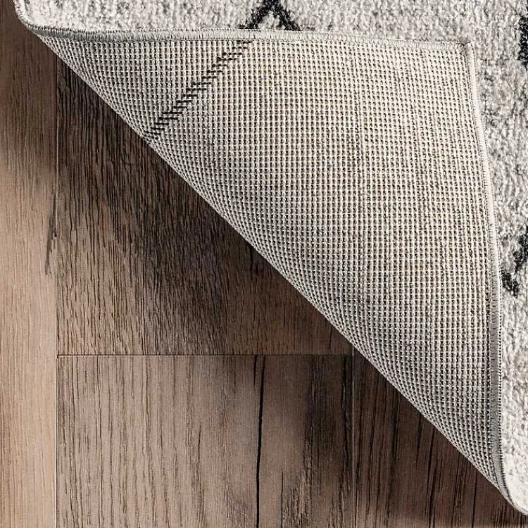 Area Rugs-Kirklands Home Transitional Moroccan Washable Area Rug, 4x6