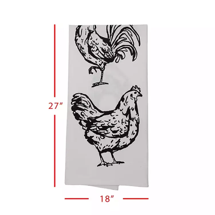 Kitchen Accessories-Kirklands Home Portrait Farm Animals Kitchen Towels, Set of 3