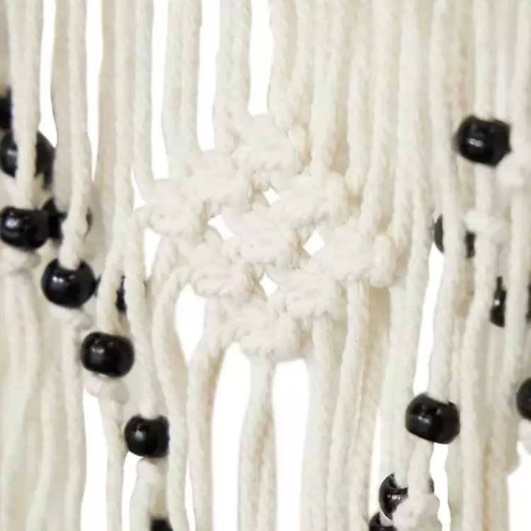 Wall Plaques-Kirklands Home Tasseled Macrame Wall Hangings, Set of 3 White