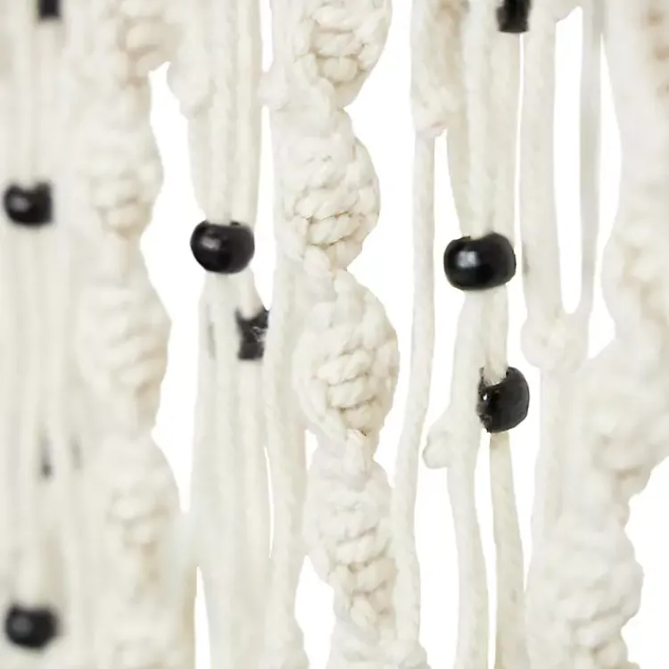 Wall Plaques-Kirklands Home Tasseled Macrame Wall Hangings, Set of 3 White