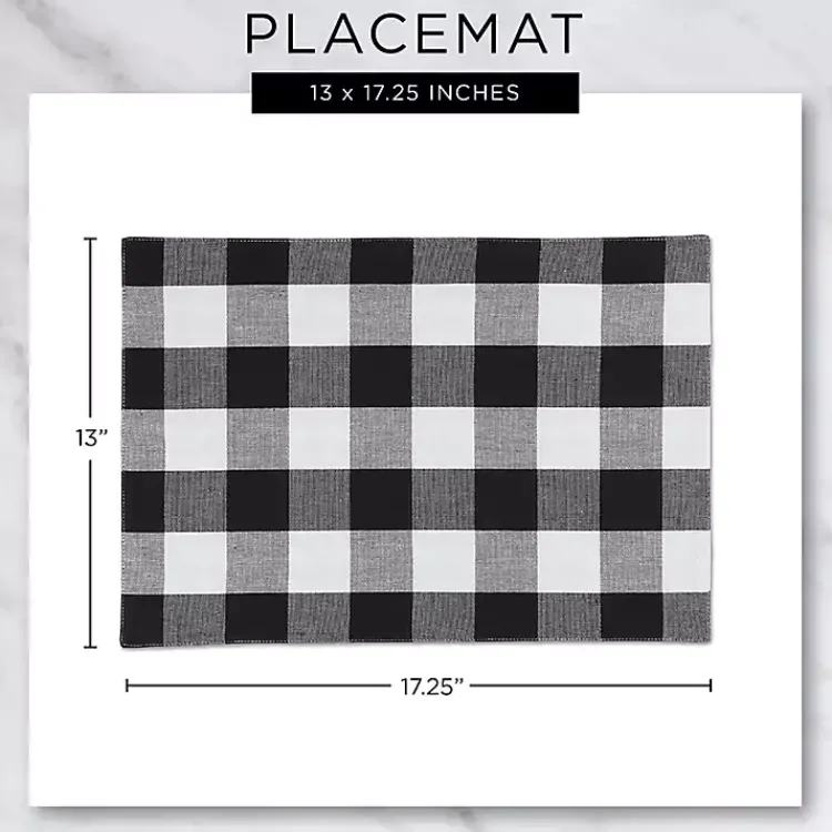 Table Linens-Kirklands Home Textured Twill Weave Placemats, Set of 6 Gold