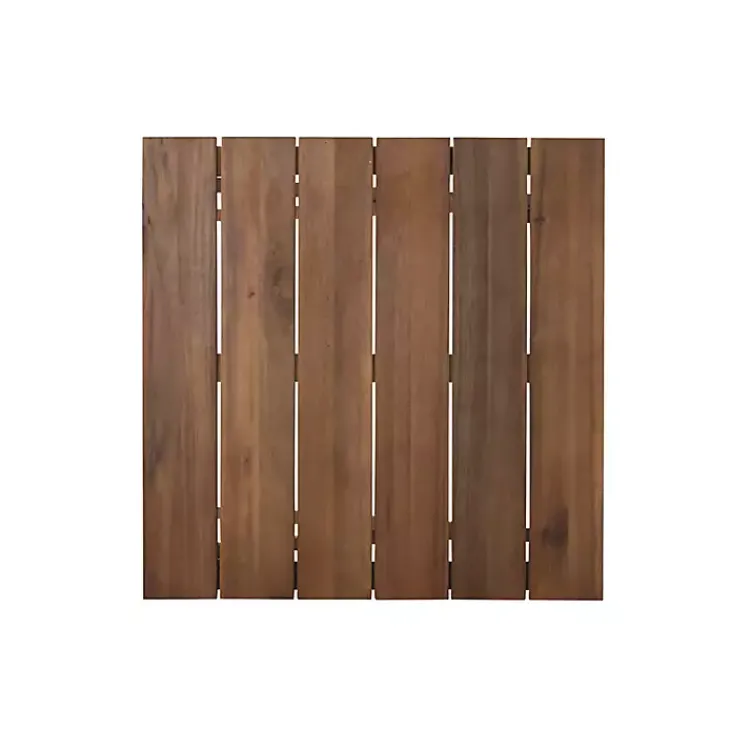 Outdoor Sets-Kirklands Home Acacia Wood 3-pc. Bistro Set Brown