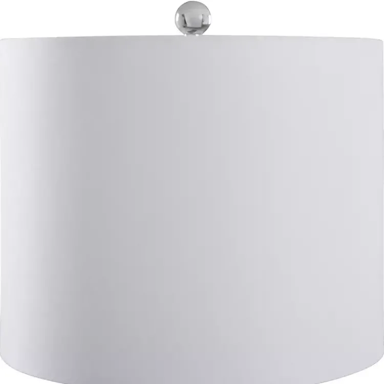 Table Lamps-Kirklands Home Tinted Glass Jar Table Lamp Gray