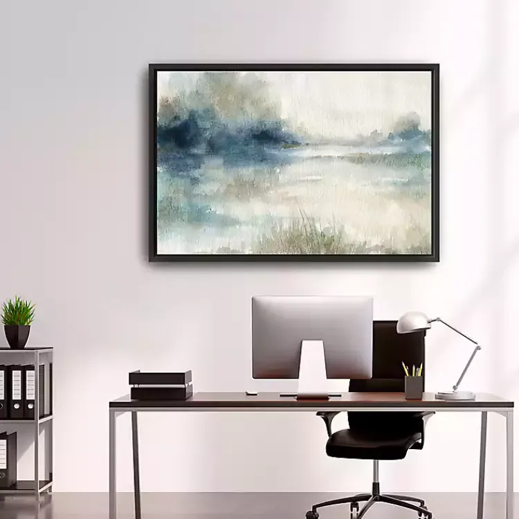 Canvas Art-Kirklands Home Still Evening Waters II Framed Giclee Canvas Print
