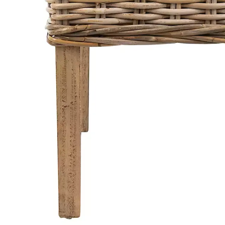 Dining Chairs-Kirklands Home Natural Coastal Rat 2-pc. Dining Chair Set Tan