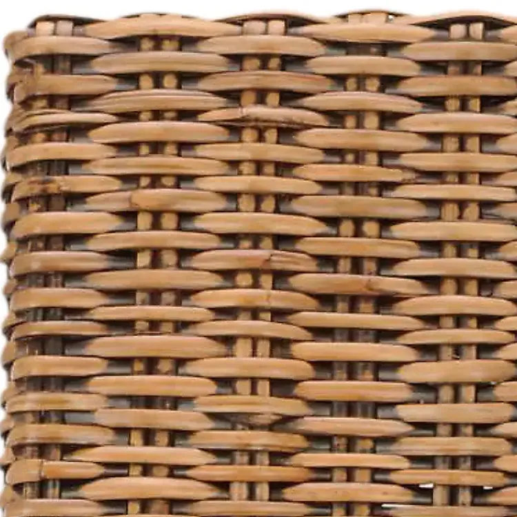 Dining Chairs-Kirklands Home Natural Rattan Wood Woven 2-pc. Dining Chair Set Brown