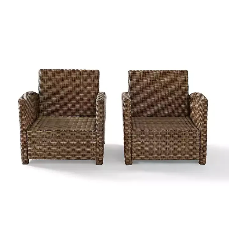 Outdoor Seating-Kirklands Home Bren 2-pc. Chair Set with Sunbrella Cushions Brown