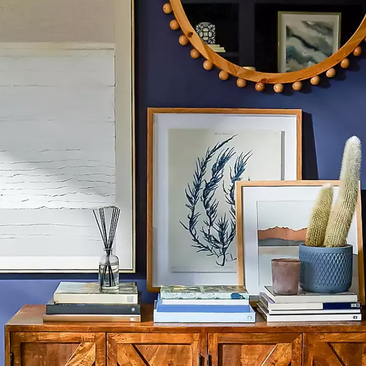 Framed Art-Kirklands Home White Gray Abstract Framed Wall Art