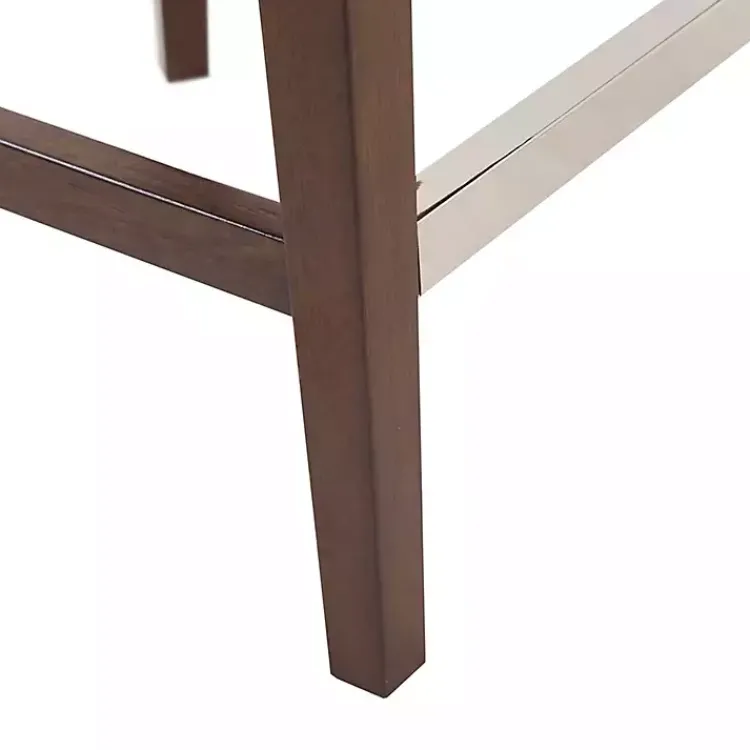 Bar Stools & Counter Height Stools-Kirklands Home Cream Open Back Swivel Base Counter Stool White