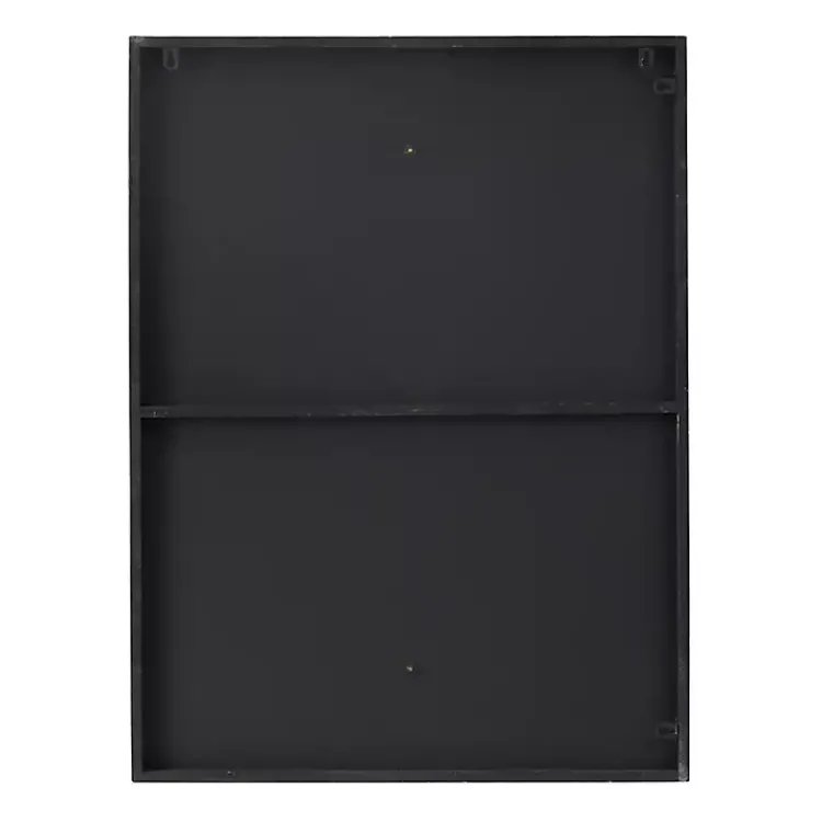 Wall Plaques-Kirklands Home Black and Gold Abstract Wall Plaque