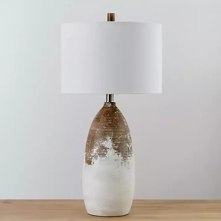 Table Lamps-Kirklands Home Highland Table Lamp White