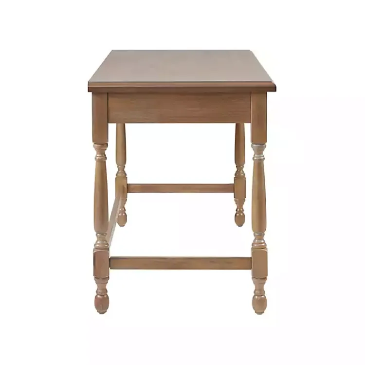 Office Furniture-Kirklands Home Martha Stewart Natural Wood Turned Legs Desk