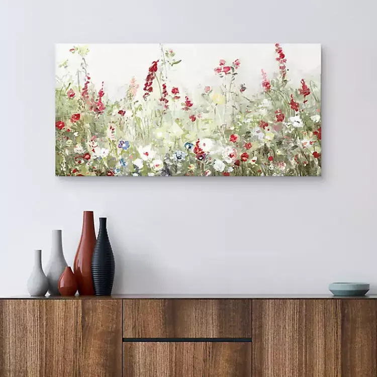 Canvas Art-Kirklands Home Sleepy Spring Meadow Canvas Art Print
