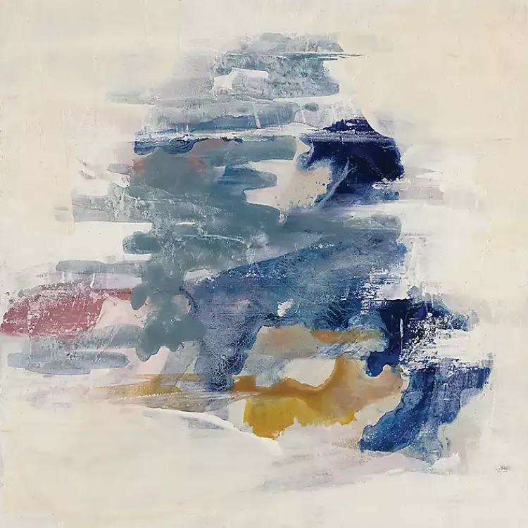 Canvas Art-Kirklands Home Soft Teal Waves I & II Canvas Art Prints, Set of 2