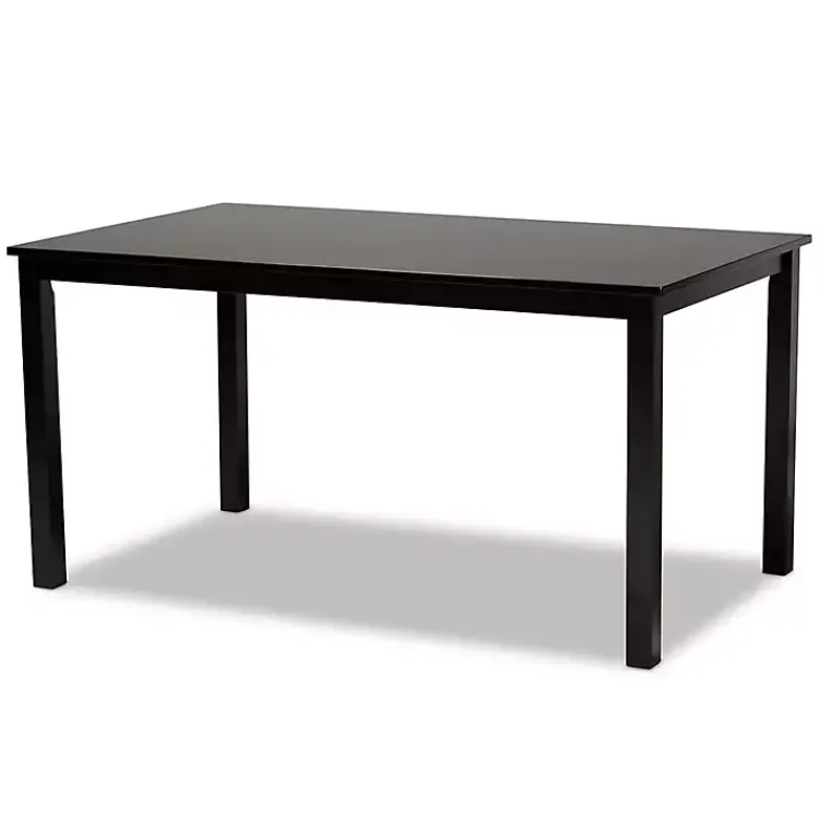 Dining Tables-Kirklands Home Sandy Beige Diamond Back 7-pc. Dining Set