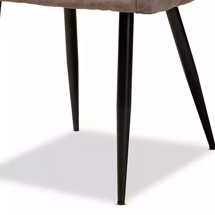 Dining Tables-Kirklands Home Table and Leather Bucket Chairs 5-pc. Dining Set