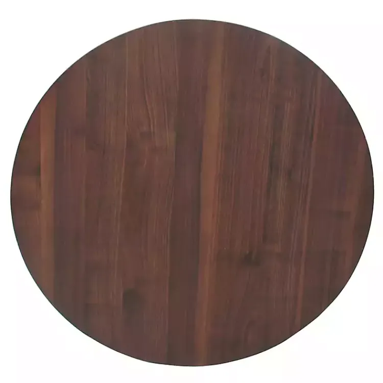 Benches & Ottomans-Kirklands Home Cream Woven Wood Top Storage Ottoman Ivory