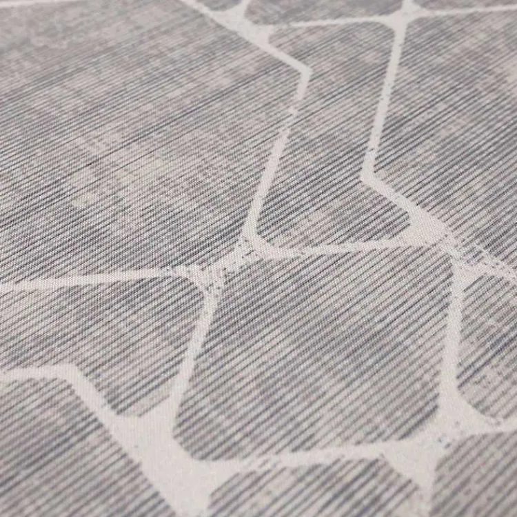 Kitchen & Floor Mats-Kirklands Home Diamond Cushioned Kitchen Mat Gray