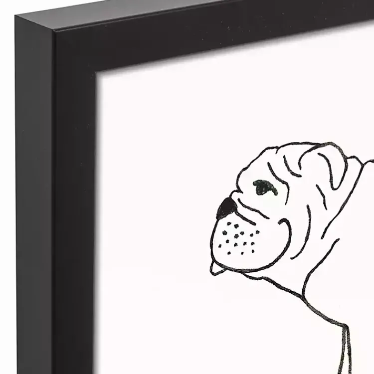 Wall Quotes & Signs-Kirklands Home Personalized Bulldog Framed Wall Plaque