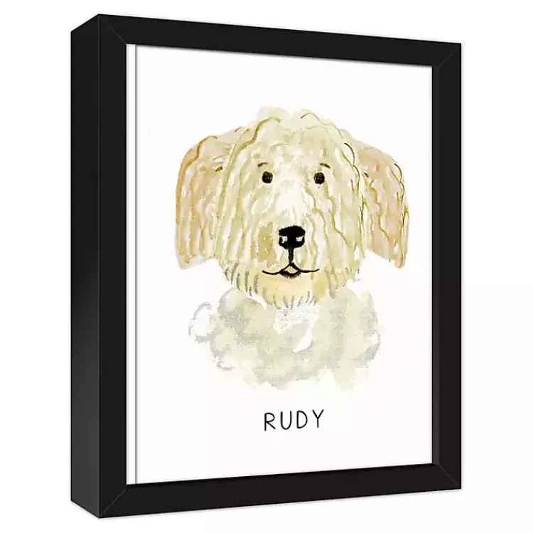 Wall Quotes & Signs-Kirklands Home Personalized Golden Doodle Canvas Wall Plaque