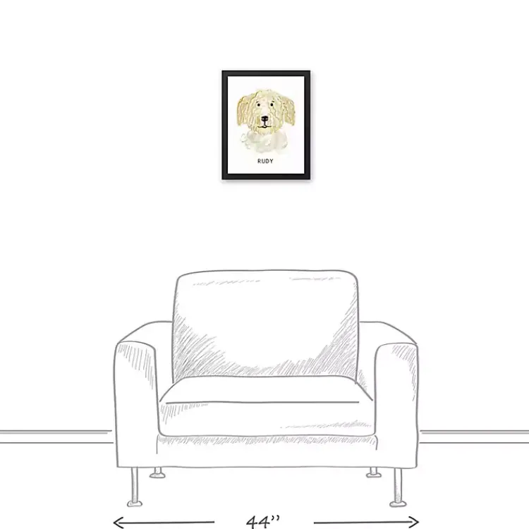 Wall Quotes & Signs-Kirklands Home Personalized Golden Doodle Canvas Wall Plaque