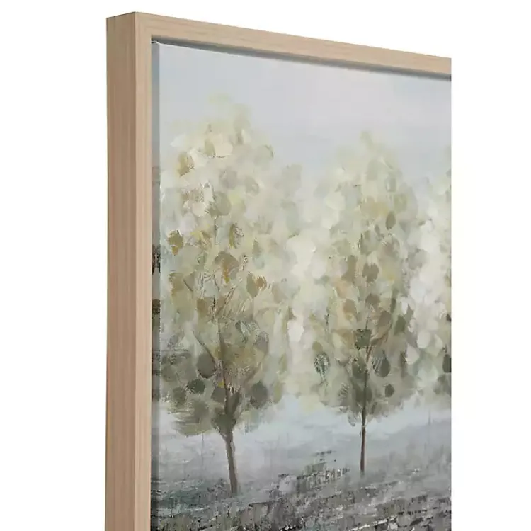 Framed Art-Kirklands Home Tree Line Landscape Framed Canvas Art Print