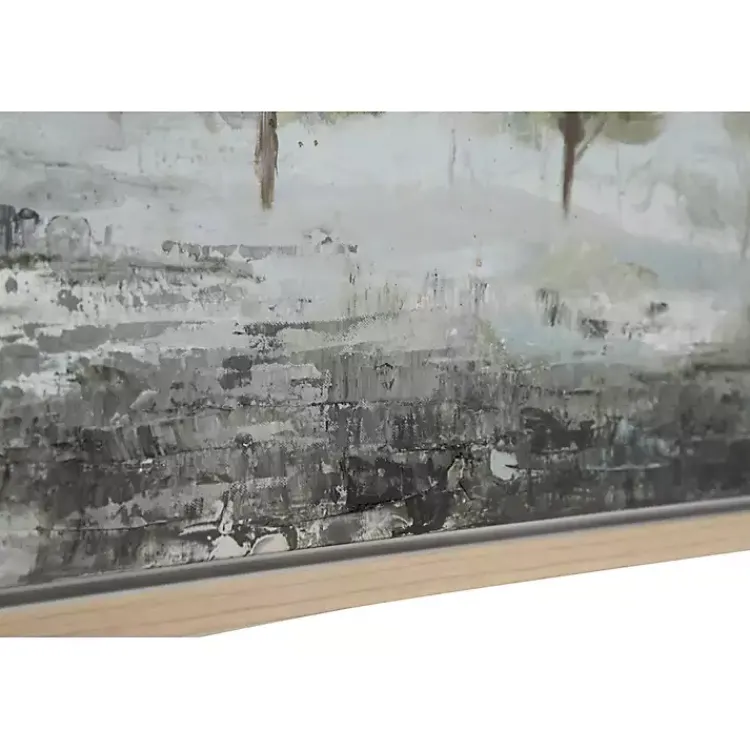 Framed Art-Kirklands Home Tree Line Landscape Framed Canvas Art Print