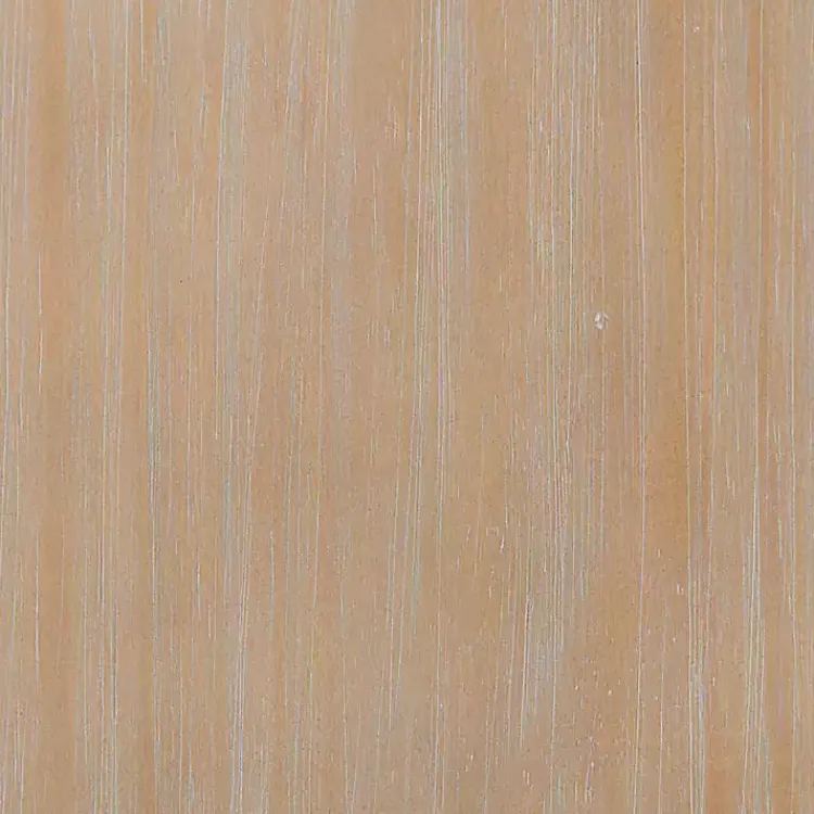 Nightstands-Kirklands Home Natural Wood Grain Open Shelf Nightsd Tan