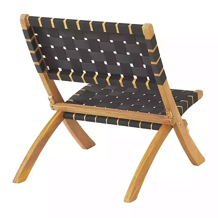 Outdoor Sets-Kirklands Home Honey Acacia Wood Low Slung 3-pc. Bistro Set