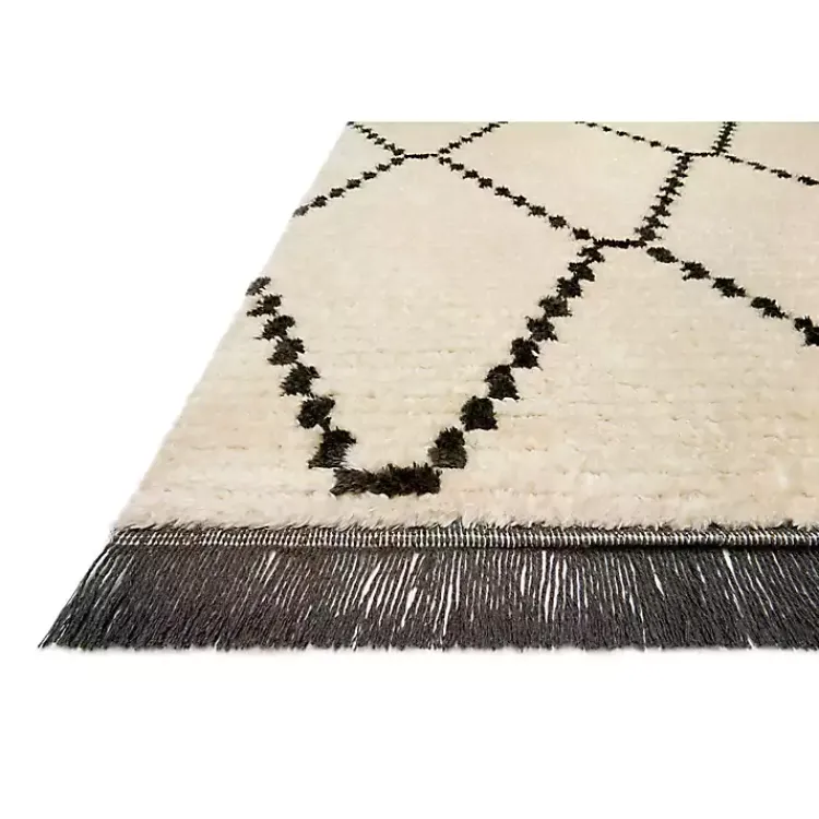 Area Rugs-Kirklands Home Chris Loves Julia x Loloi Alice Cream Rug, 5x7