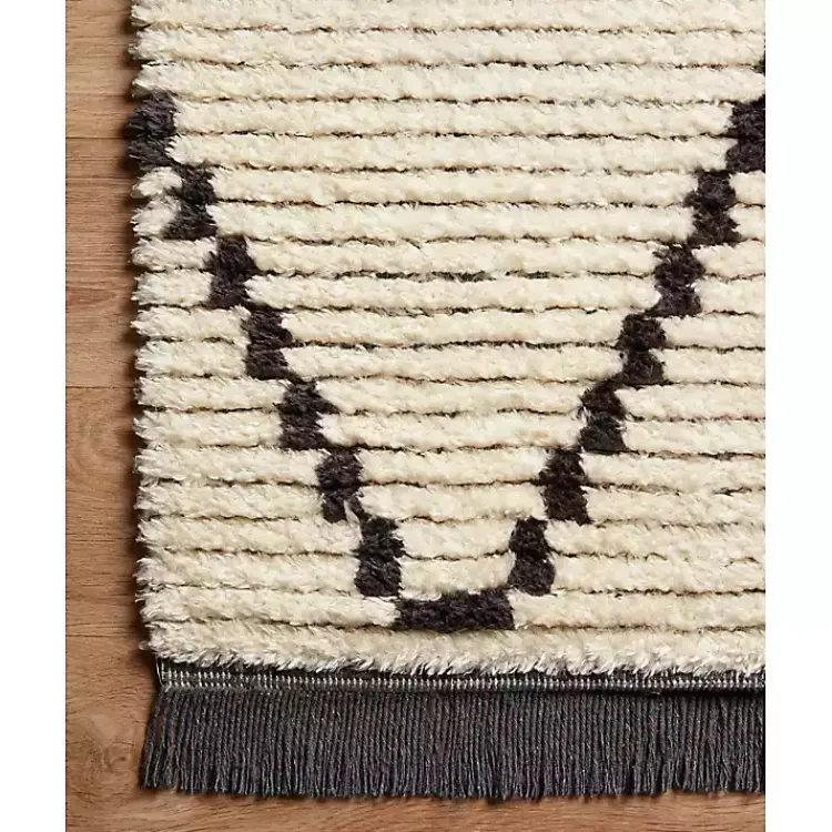 Area Rugs-Kirklands Home Chris Loves Julia x Loloi Alice Cream Rug, 5x7