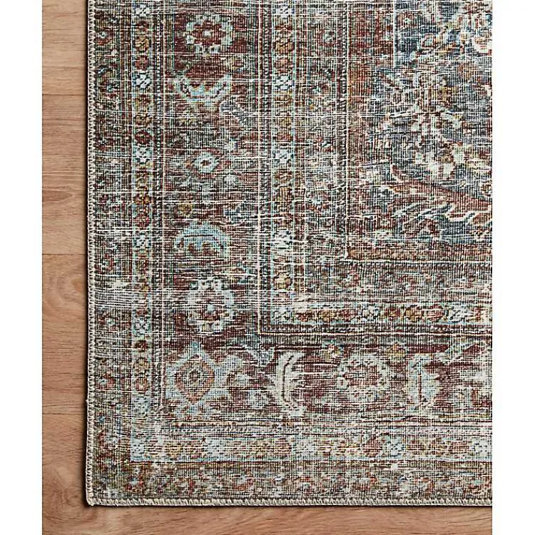 Area Rugs-Kirklands Home Chris Loves Julia x Loloi Jules Lagoon Runner, 2x9 Multi