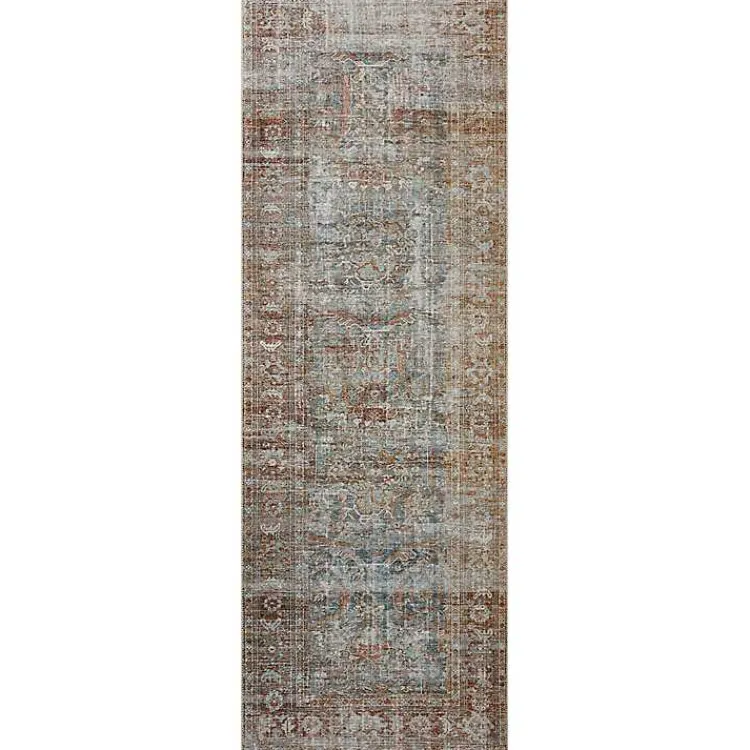 Area Rugs-Kirklands Home Chris Loves Julia x Loloi Jules Lagoon Rug, 5x7 Multi