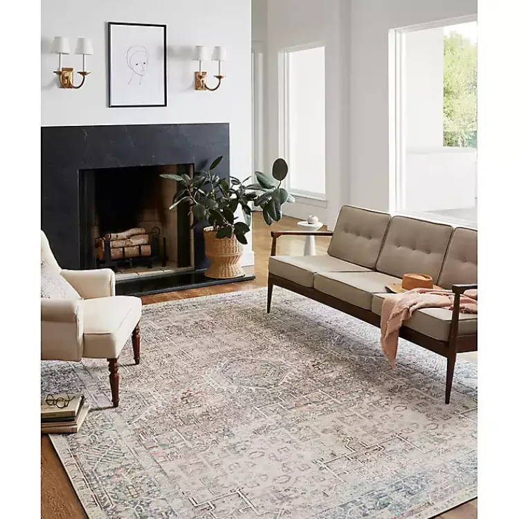Area Rugs-Kirklands Home Chris Loves Julia x Loloi Jules Natural Rug, 2x9