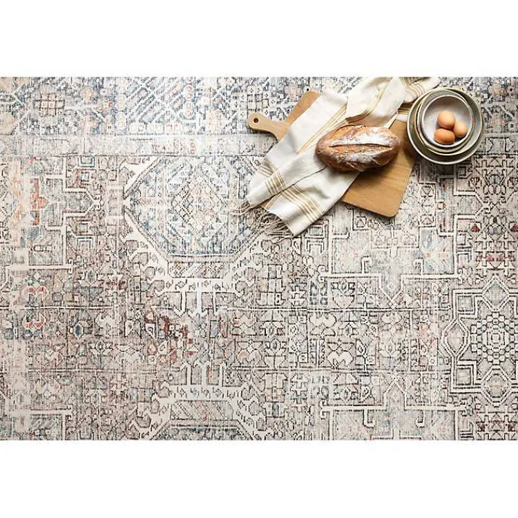 Area Rugs-Kirklands Home Chris Loves Julia x Loloi Jules Natural Rug, 5x7