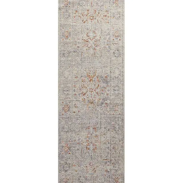 Area Rugs-Kirklands Home Chris Loves Julia x Loloi Rosemarie Iris Rug, 2x4 Gray