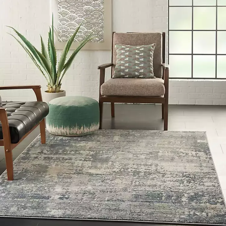 Area Rugs-Kirklands Home Charcoal Tally Textured Area Rug, 3x5