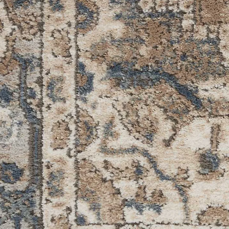 Area Rugs-Kirklands Home Multicolor Nadia Medallion Area Rug, 2x4 Gray