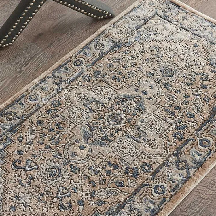 Area Rugs-Kirklands Home Multicolor Nadia Medallion Area Rug, 2x4 Gray