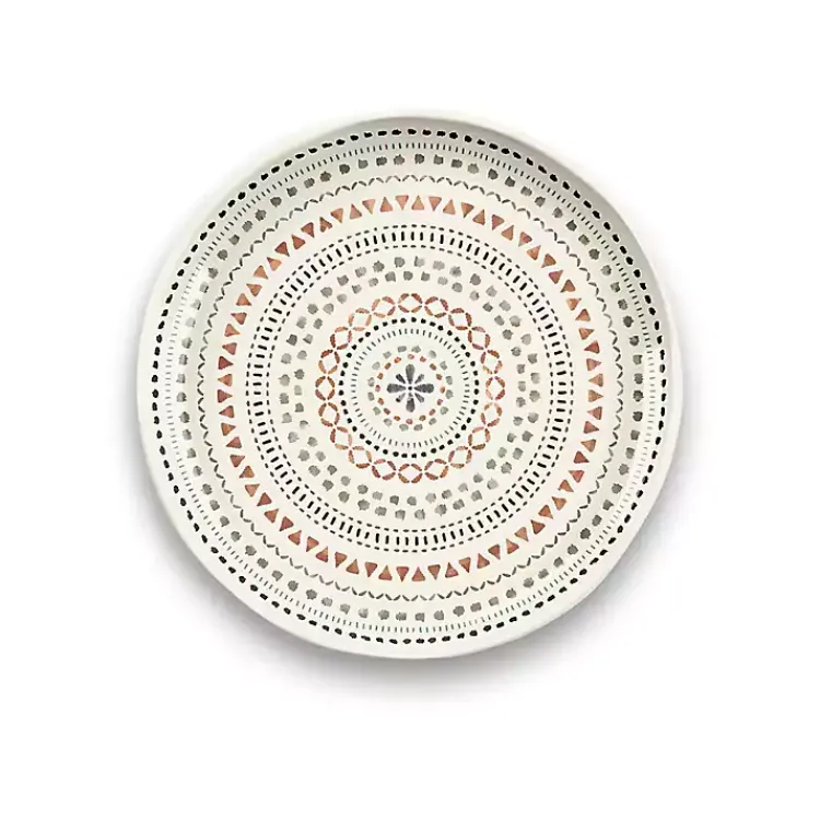 Outdoor Dining-Kirklands Home color Melamine Malena Salad Plates, Set of 6 Multi