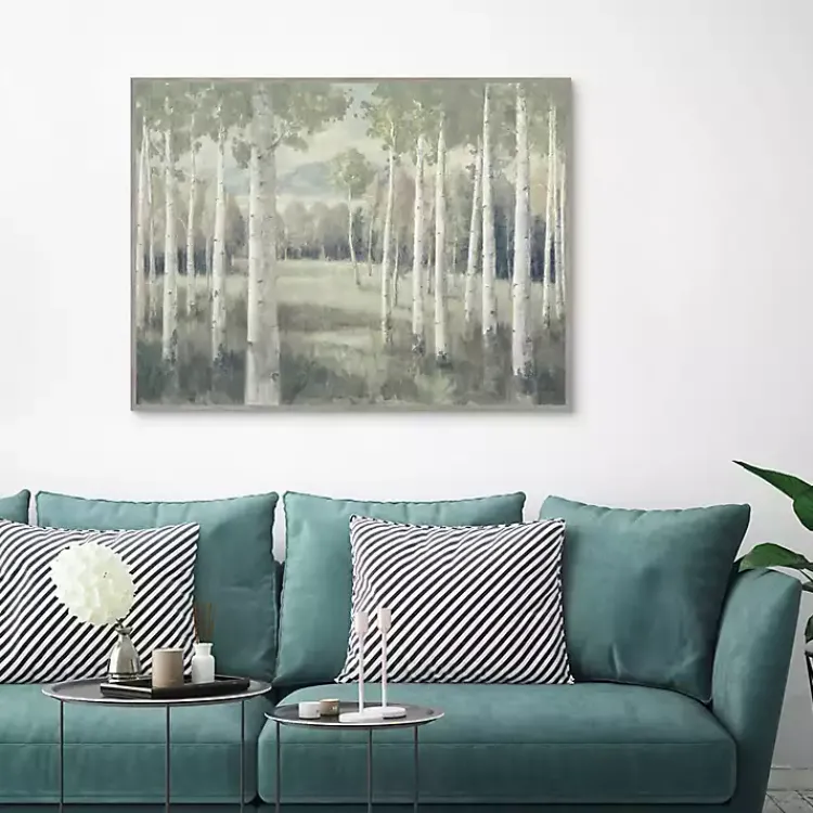 Framed Art-Kirklands Home Light Aspens Forest Framed Wall Art