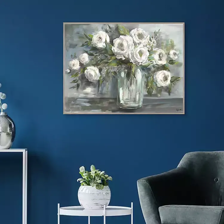 Framed Art-Kirklands Home Soft Blooms Still Life Framed Wall Art