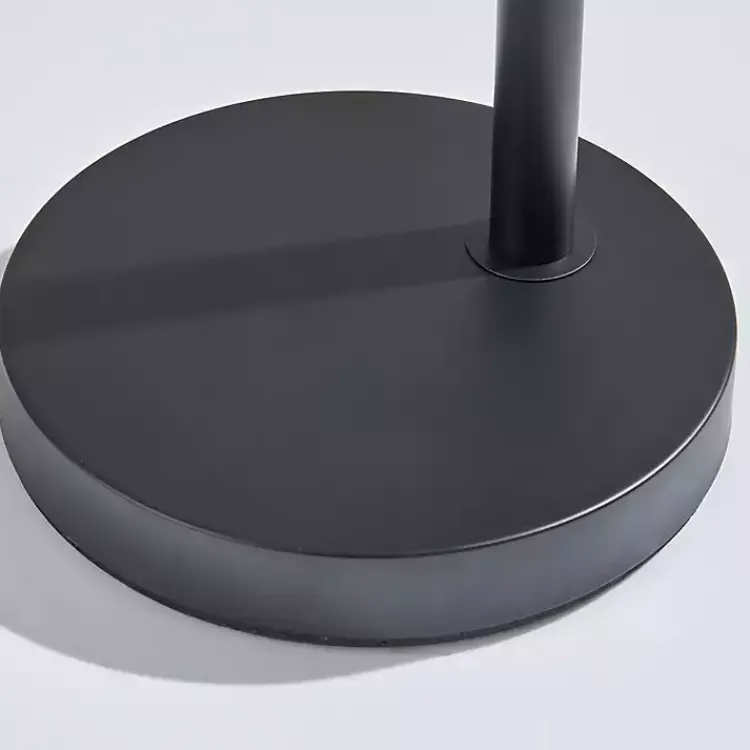 Floor Lamps-Kirklands Home Metal Arched Floor Lamp Black