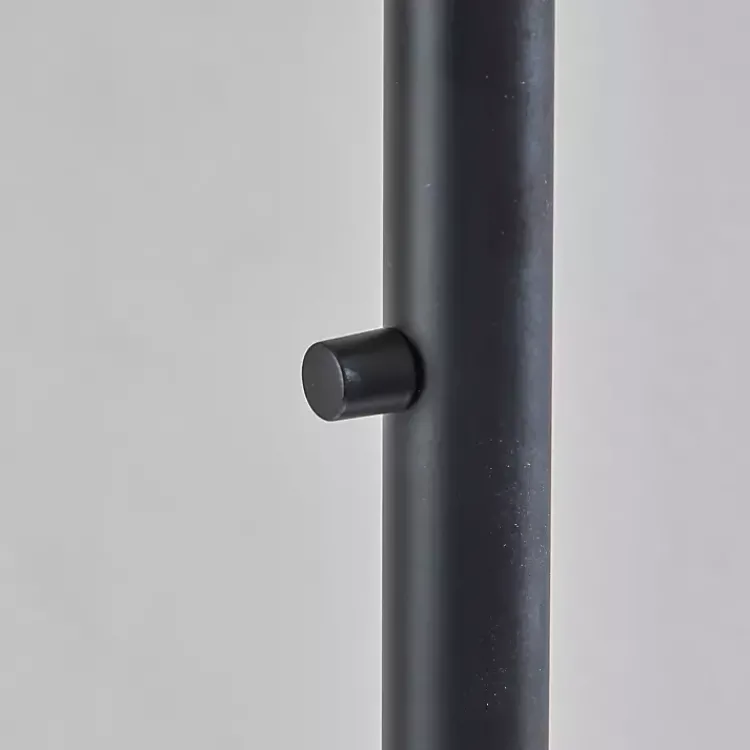 Floor Lamps-Kirklands Home Metal Arched Floor Lamp Black