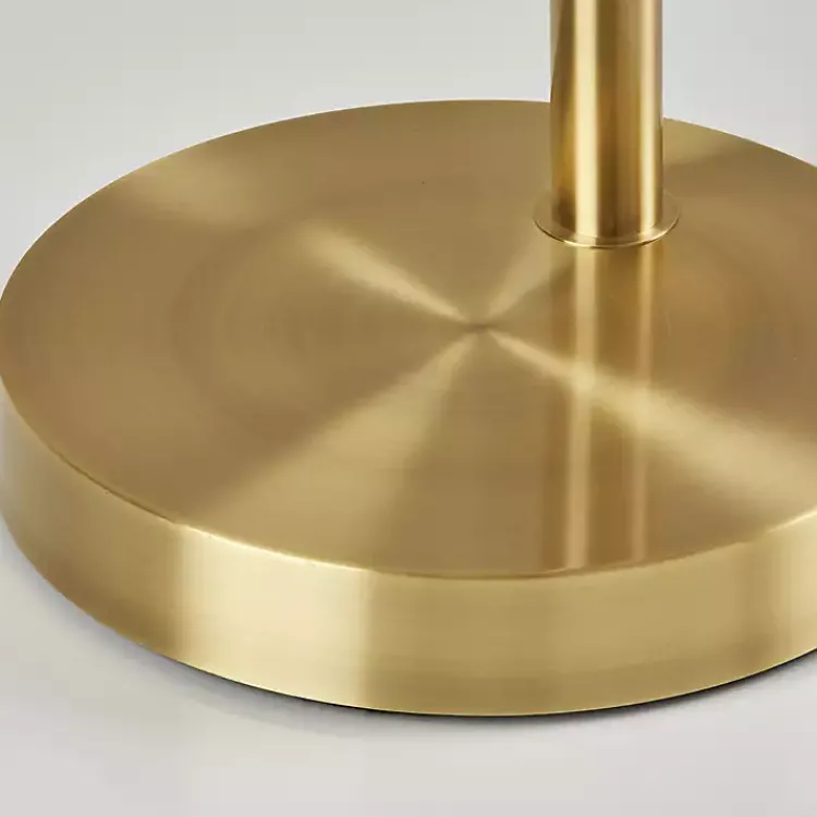 Floor Lamps-Kirklands Home Metal 3-Arm Arched Floor Lamp Gold